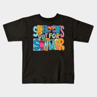 School's Out For Summer Teacher Student Last Day Of School Kids T-Shirt